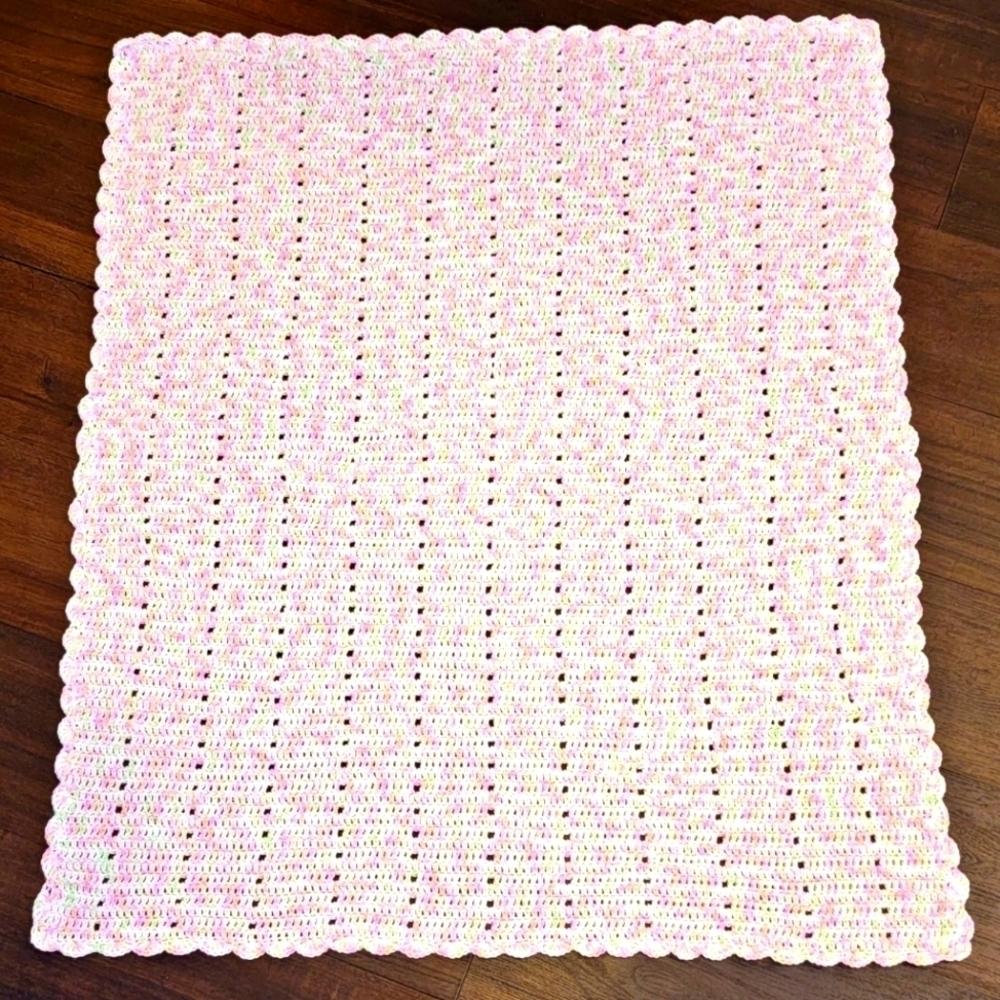 Crochet baby blanket afghan baby gift
